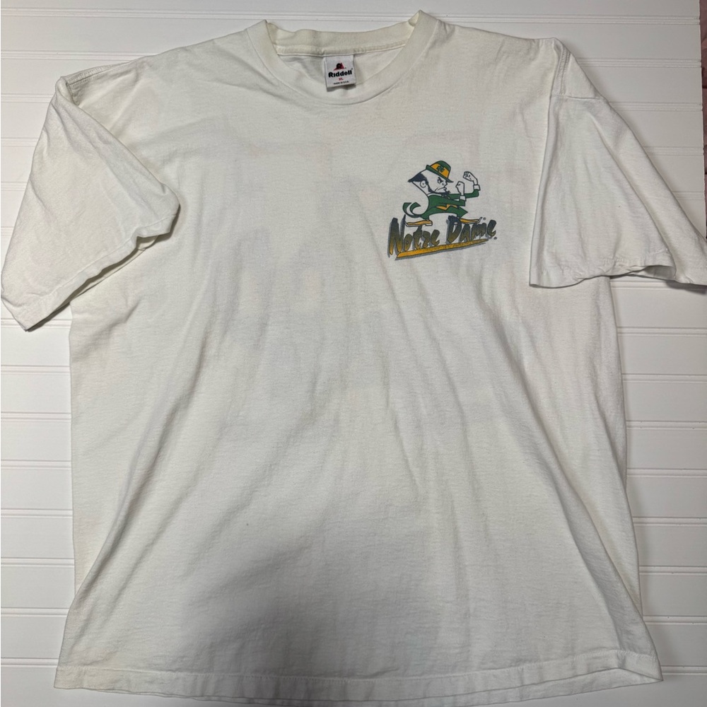 Vintage 90’s University of Notre Dame Football T Shirt XL